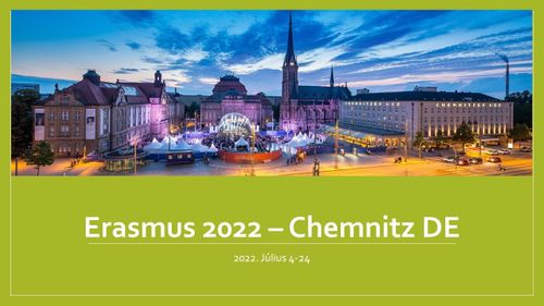 Erasmus+ 2022 Chemnitz