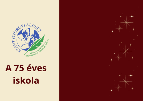 Iskolánk 75 éves jubileuma